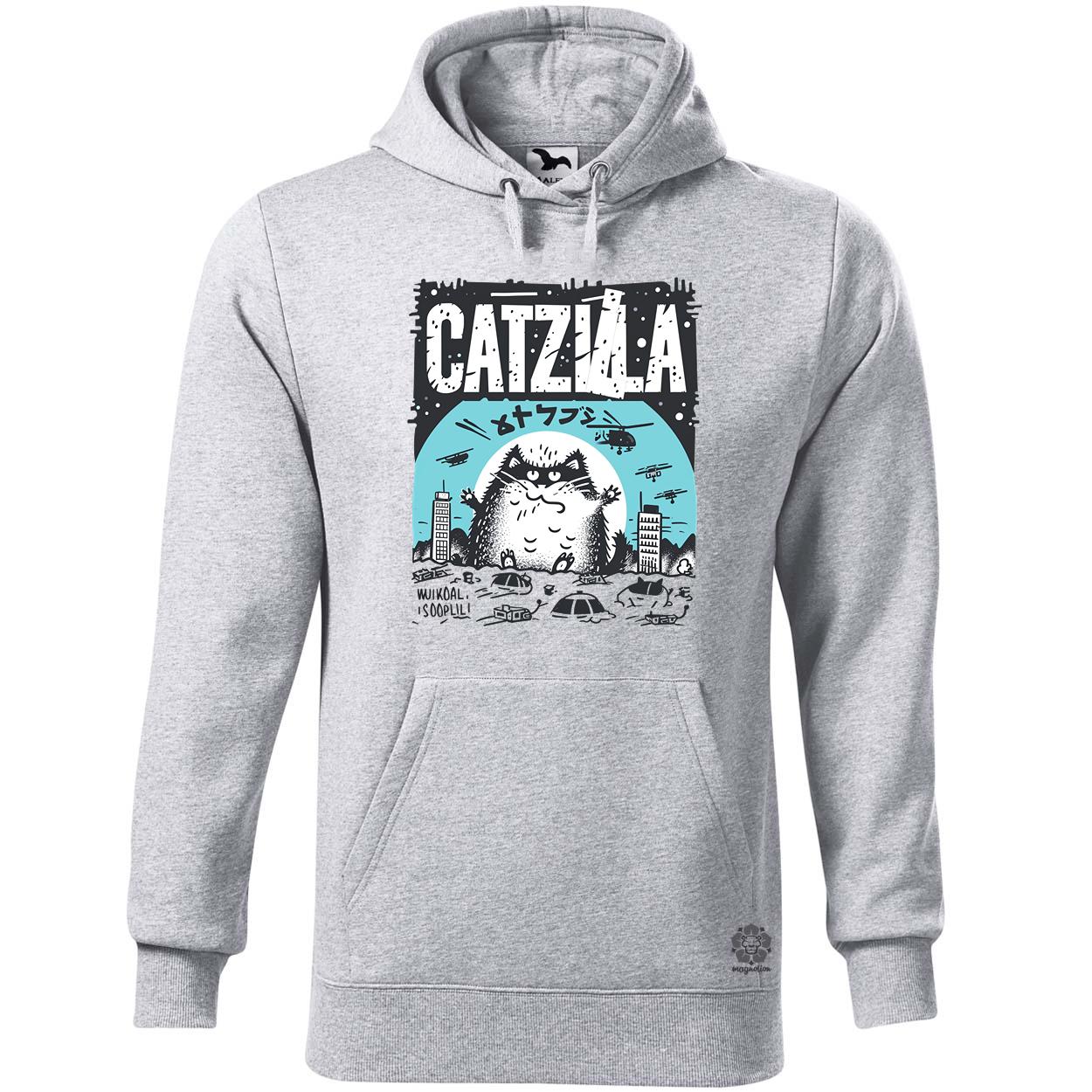 Catzilla v6 egyedi  pulóver 