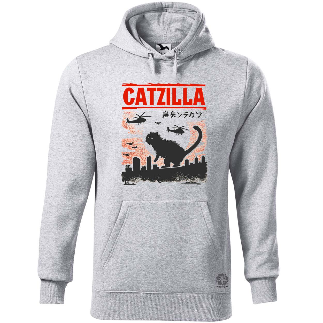 Catzilla v8 egyedi  pulóver 