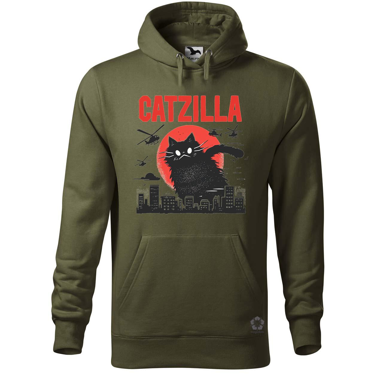 Catzilla v9 egyedi  pulóver 