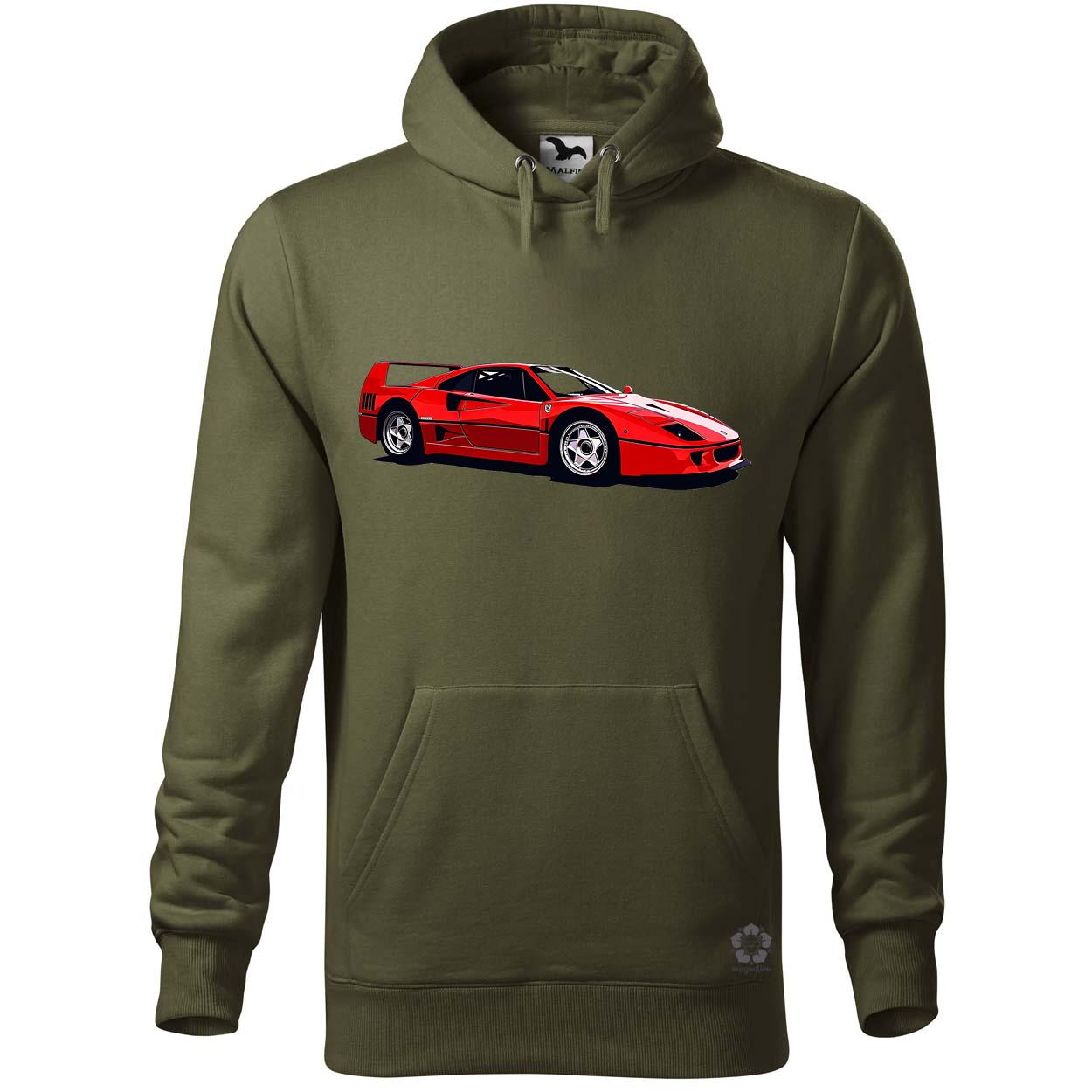 Ferrari F40 rajz v5 egyedi  pulóver 