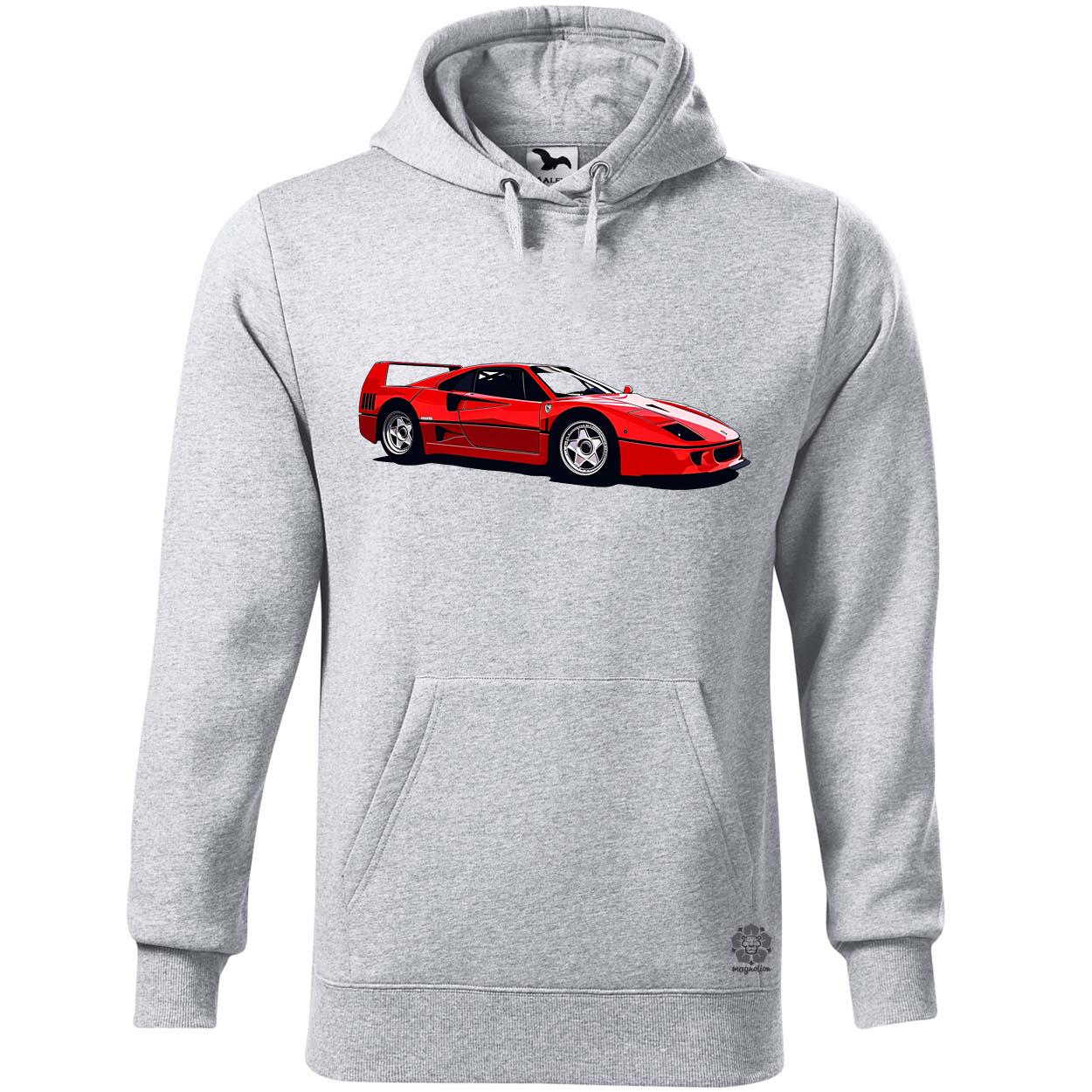 Ferrari F40 rajz v5 egyedi  pulóver 