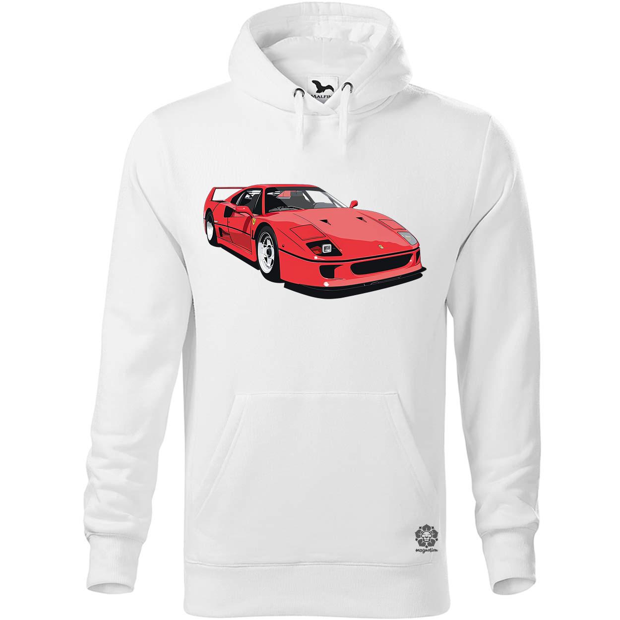 Ferrari F40 rajz v7 egyedi  pulóver 