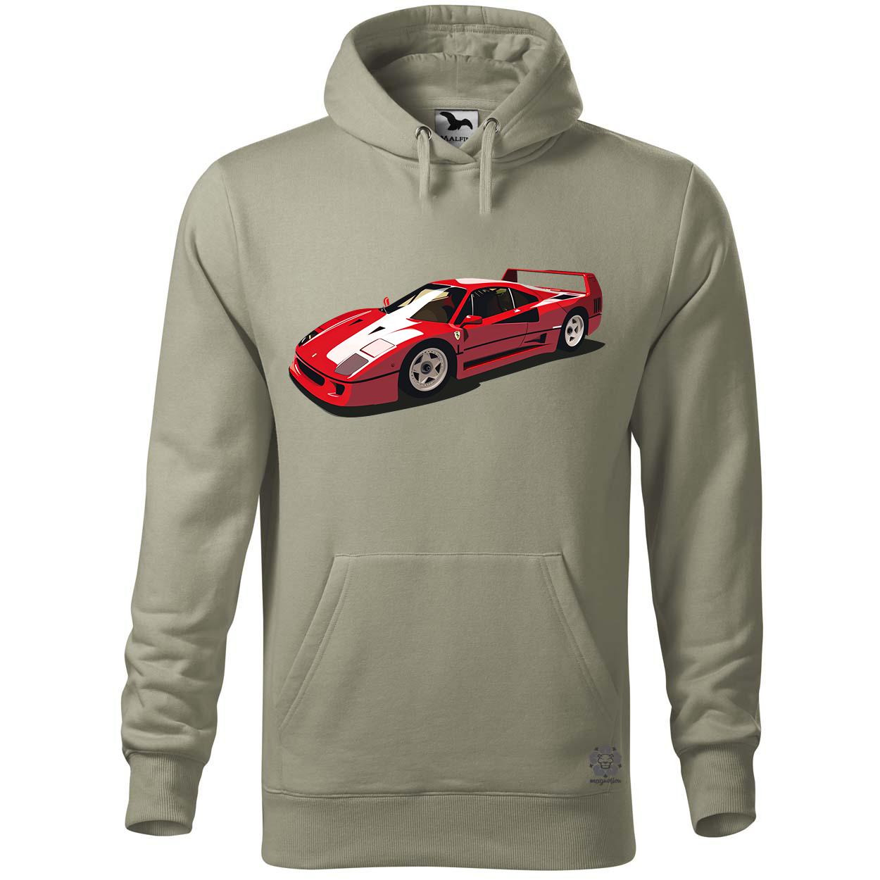 Ferrari F40 rajz v8 egyedi  pulóver 