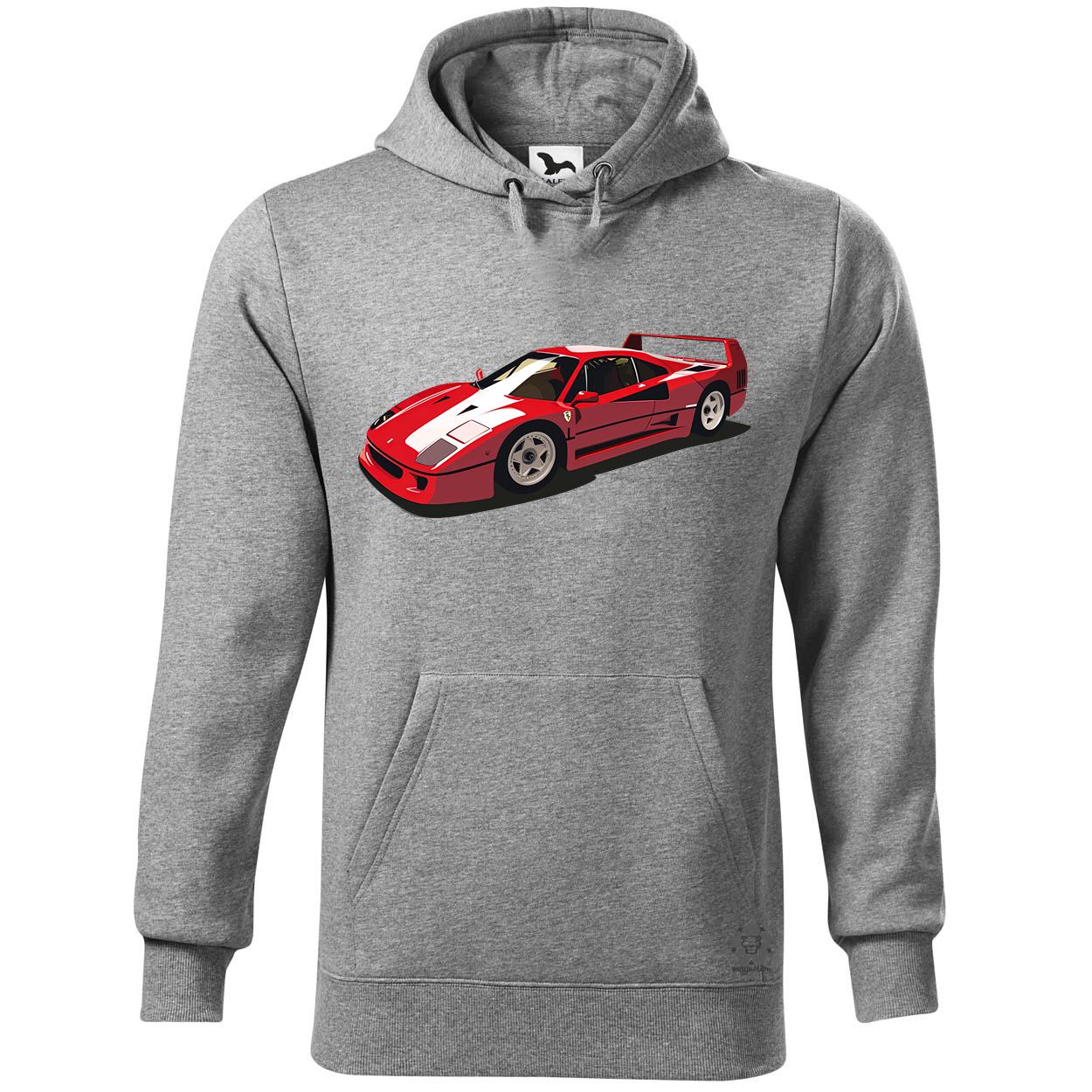Ferrari F40 rajz v8 egyedi  pulóver 
