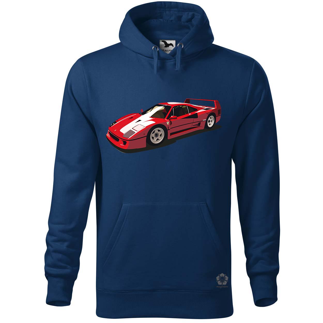 Ferrari F40 rajz v8 egyedi  pulóver 