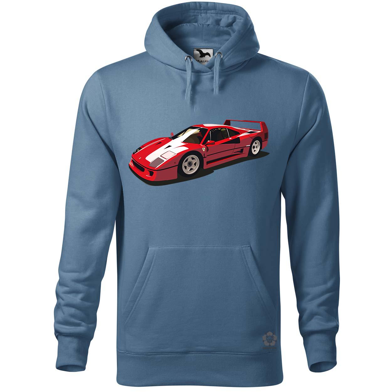 Ferrari F40 rajz v8 egyedi  pulóver 
