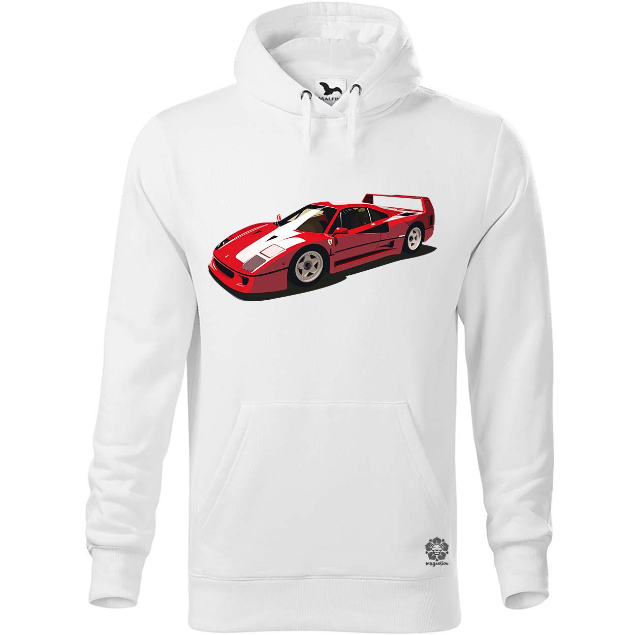 Ferrari F40 rajz v8 egyedi  pulóver 