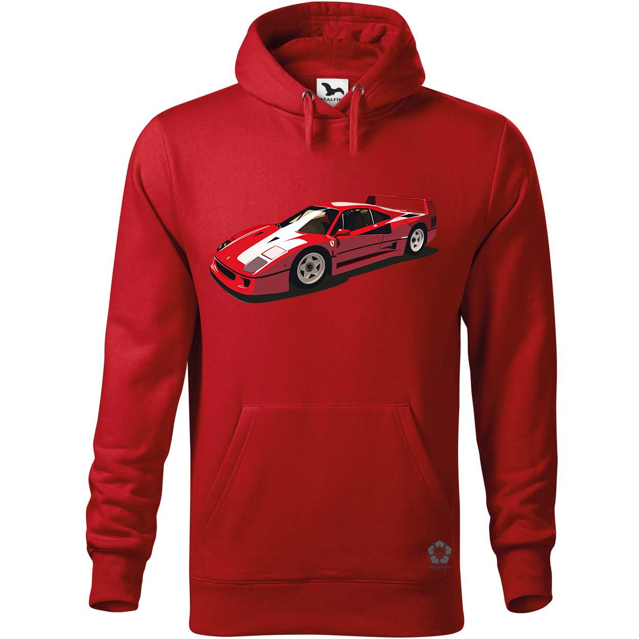 Ferrari F40 rajz v8 egyedi  pulóver 