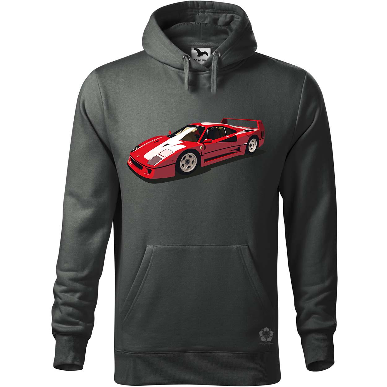 Ferrari F40 rajz v8 egyedi  pulóver 