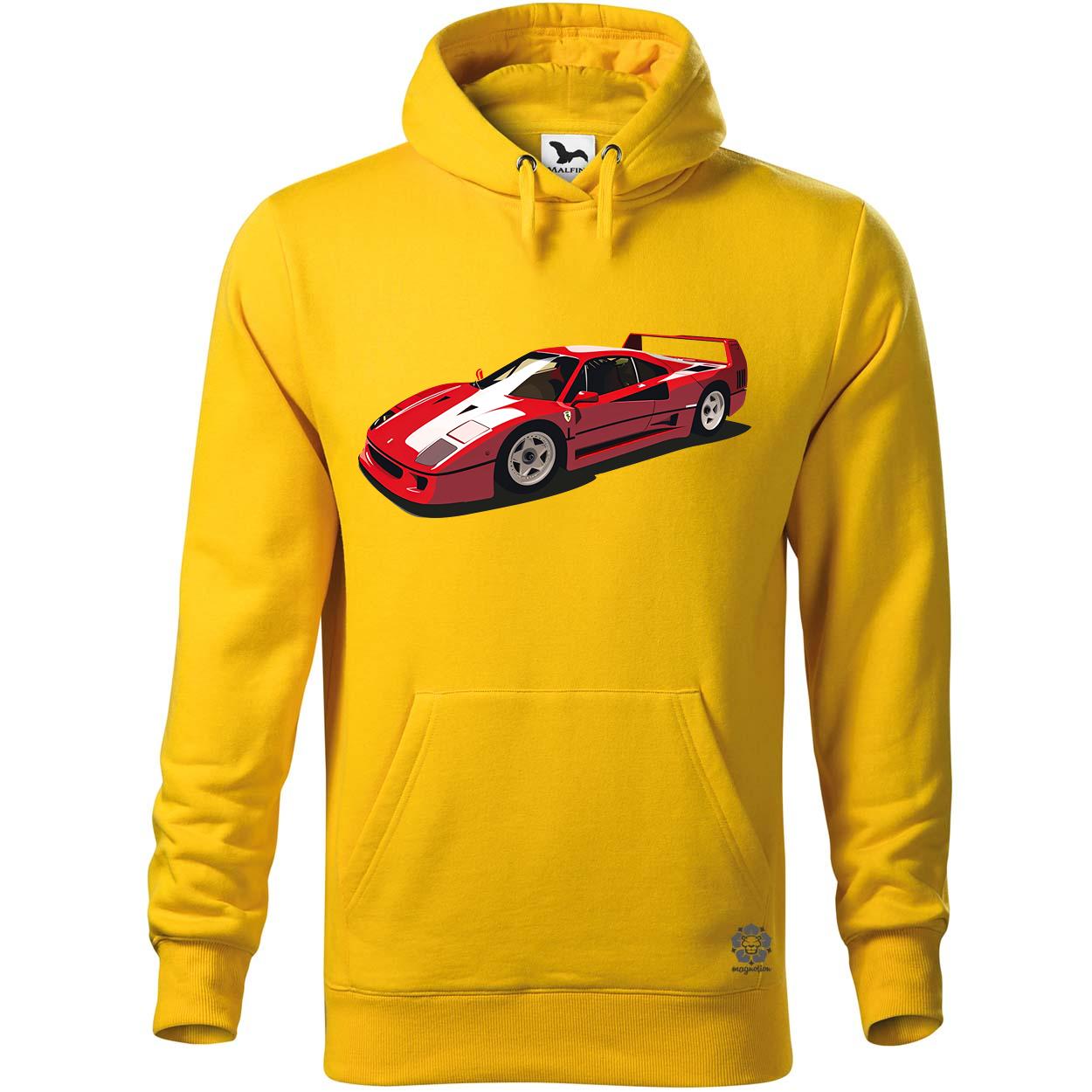 Ferrari F40 rajz v8 egyedi  pulóver 