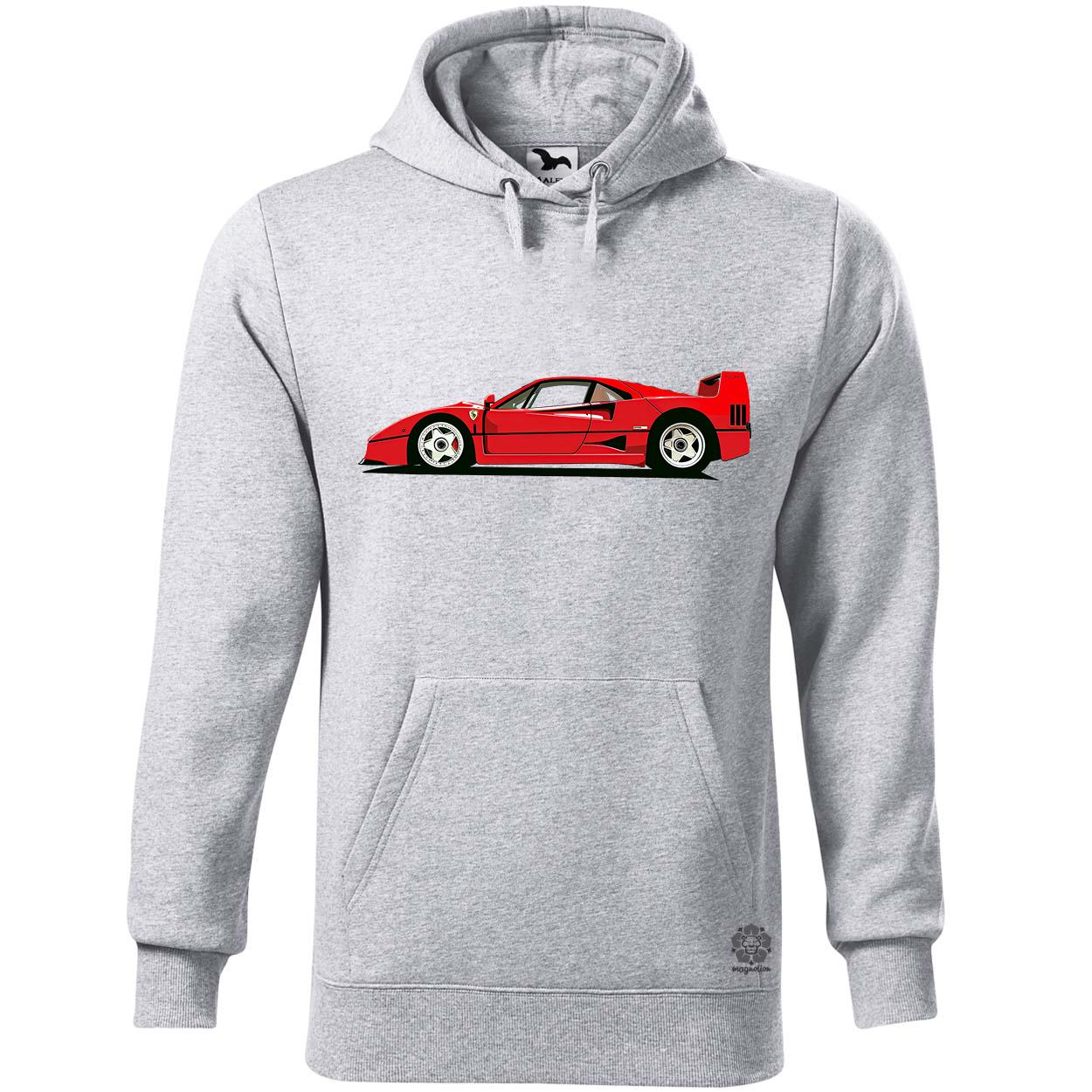 Ferrari F40 rajz v9 egyedi  pulóver 