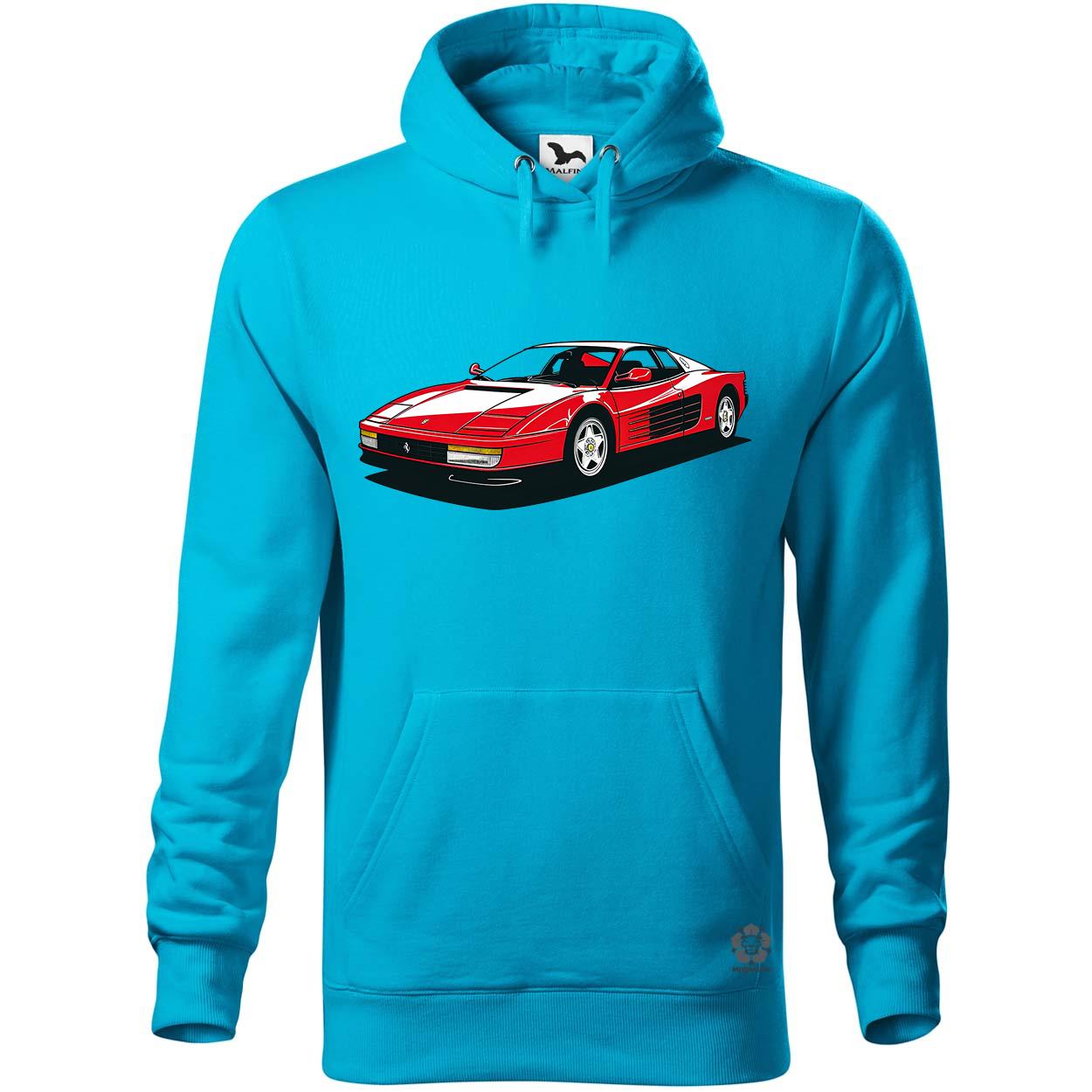 Ferrari Testarossa rajz v10 egyedi  pulóver 