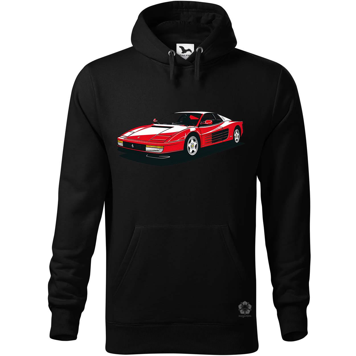 Ferrari Testarossa rajz v10 egyedi  pulóver 
