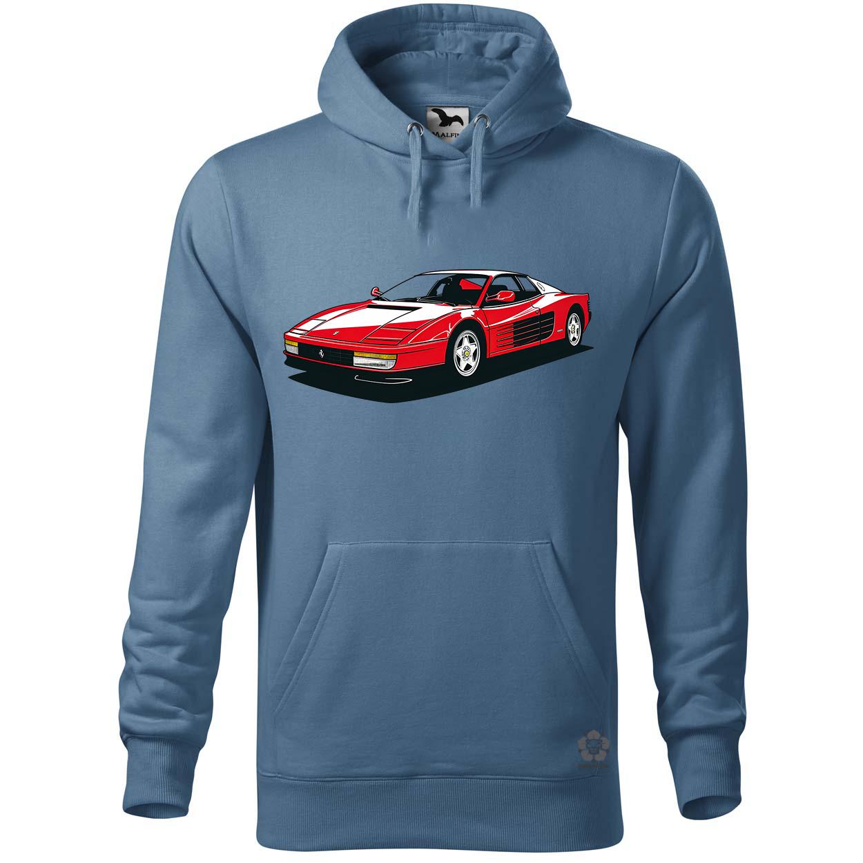 Ferrari Testarossa rajz v10 egyedi  pulóver 