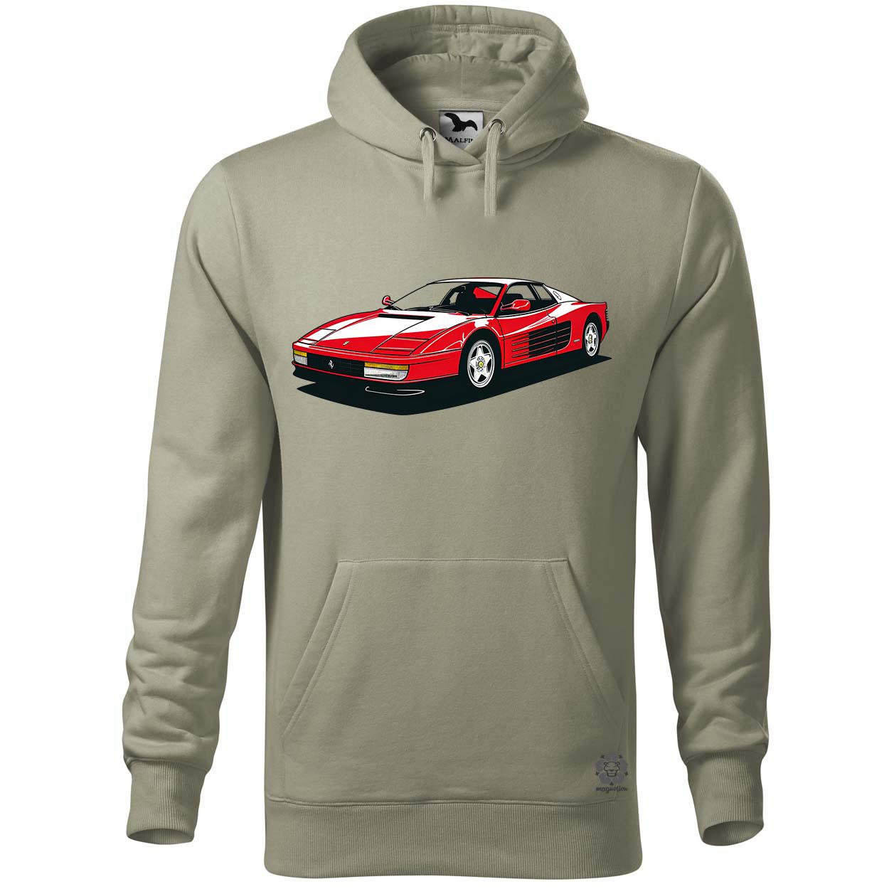 Ferrari Testarossa rajz v10 egyedi  pulóver 
