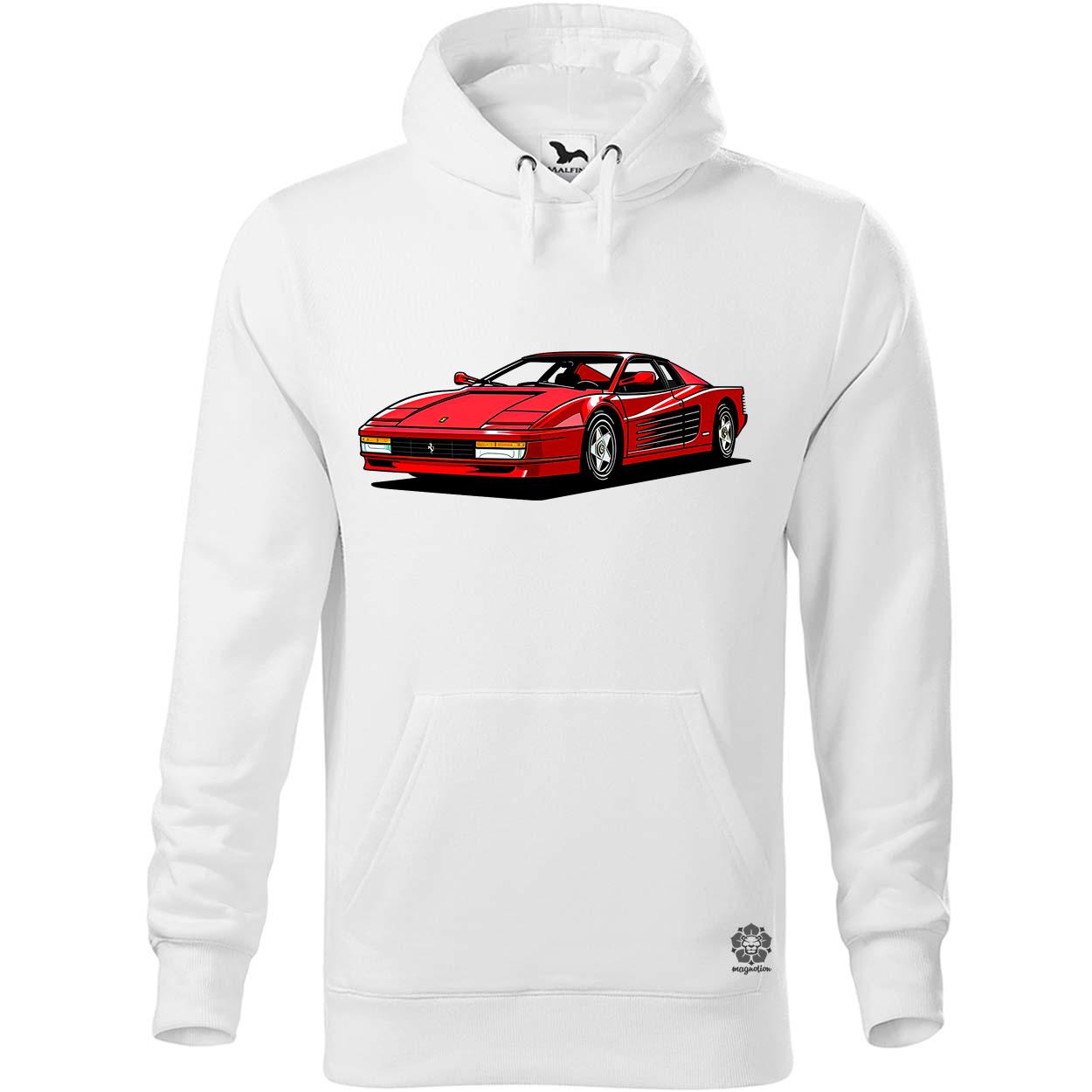 Ferrari Testarossa rajz v11 egyedi  pulóver 