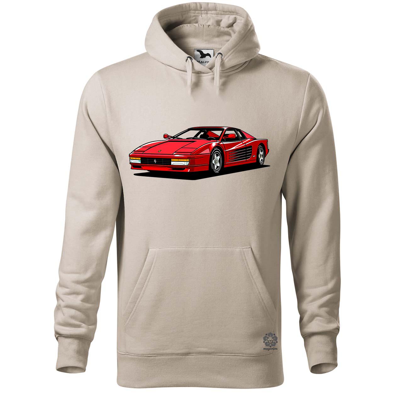 Ferrari Testarossa rajz v11 egyedi  pulóver 