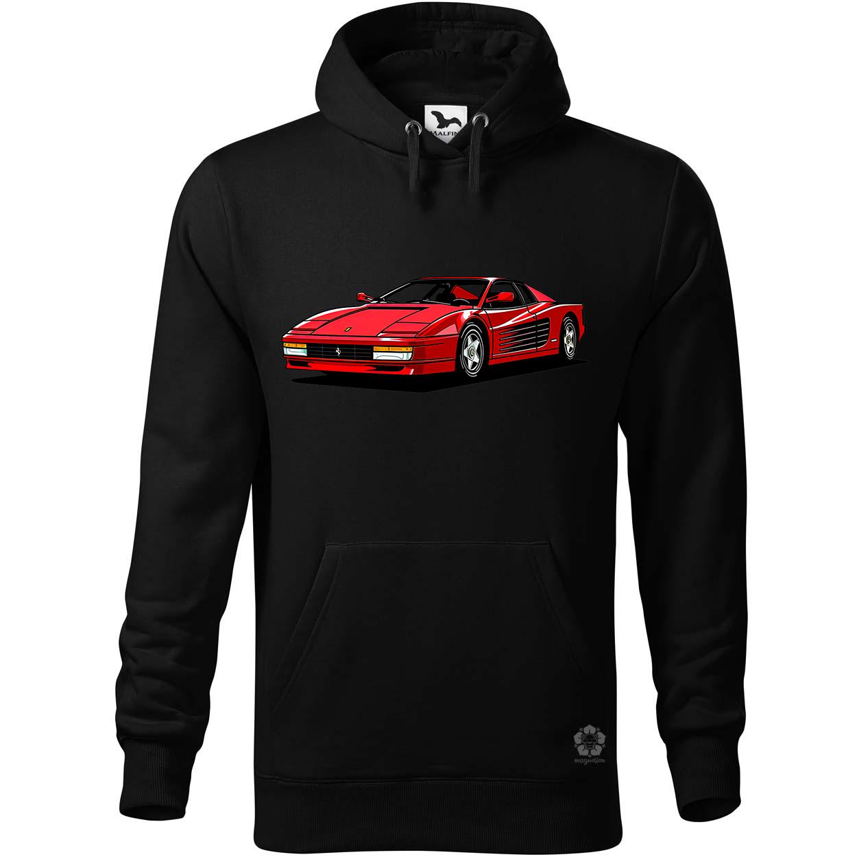 Ferrari Testarossa rajz v11 egyedi  pulóver 