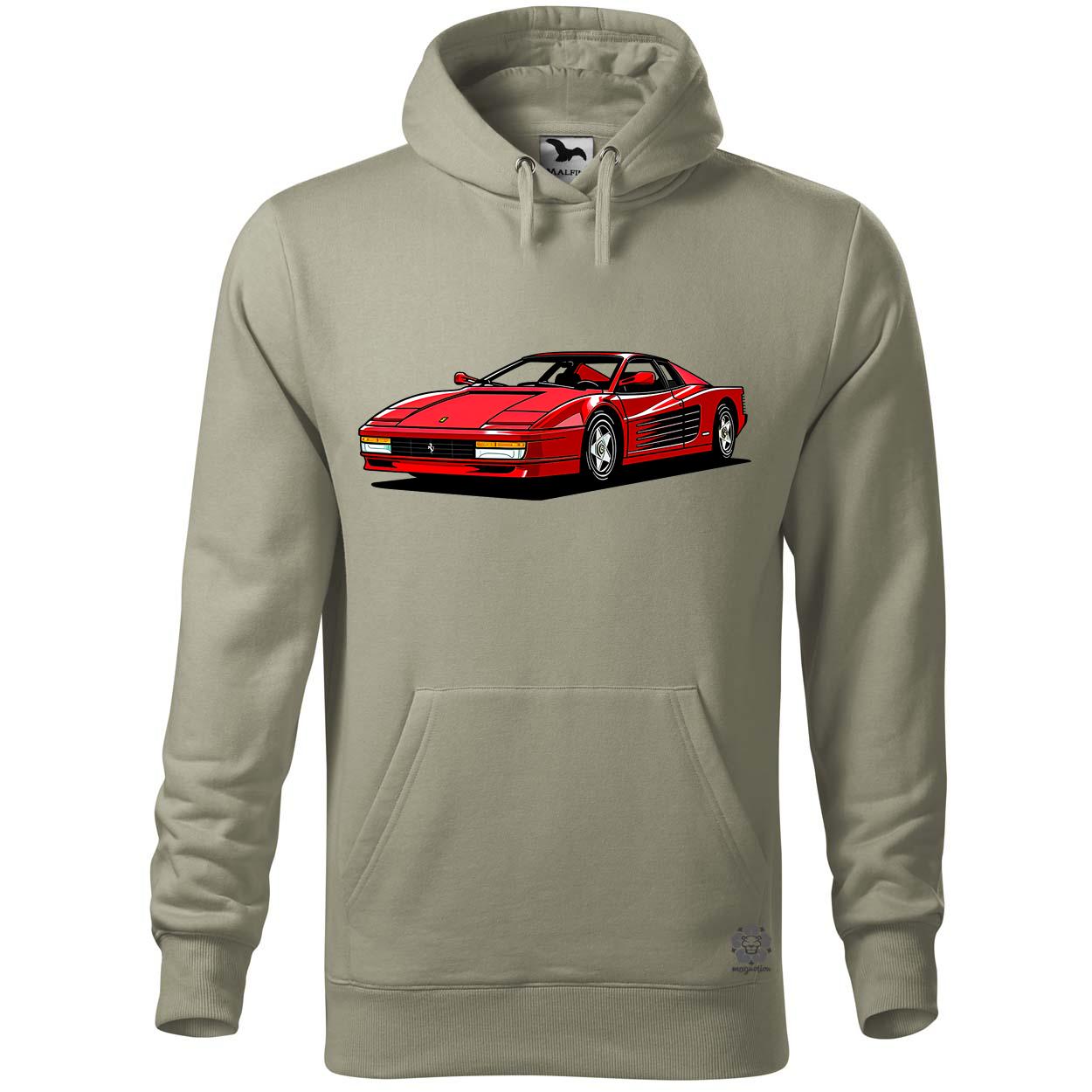 Ferrari Testarossa rajz v11 egyedi  pulóver 