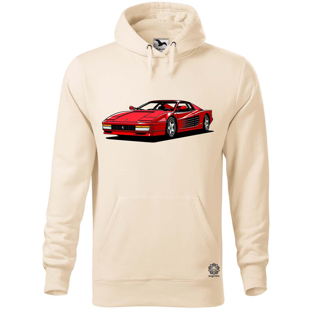 Ferrari Testarossa rajz v11 egyedi  pulóver 