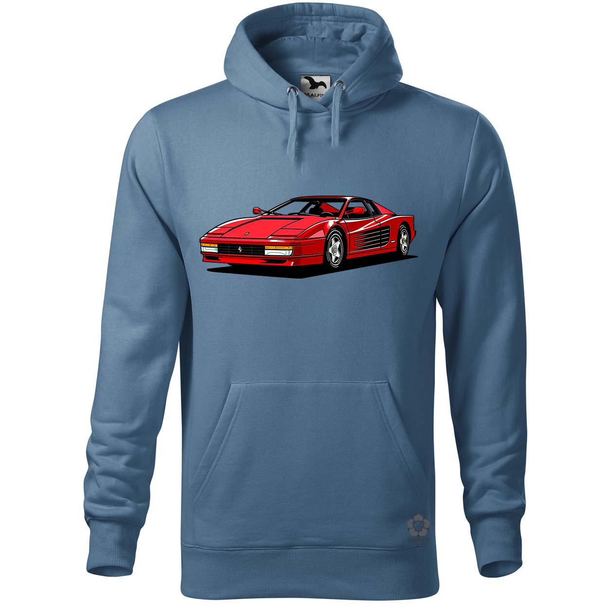 Ferrari Testarossa rajz v11 egyedi  pulóver 