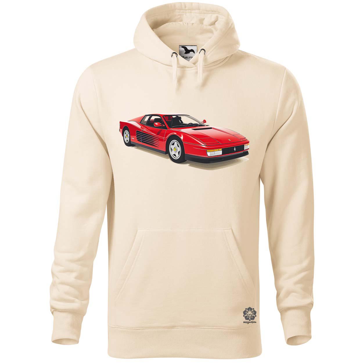 Ferrari Testarossa rajz v12 egyedi  pulóver 
