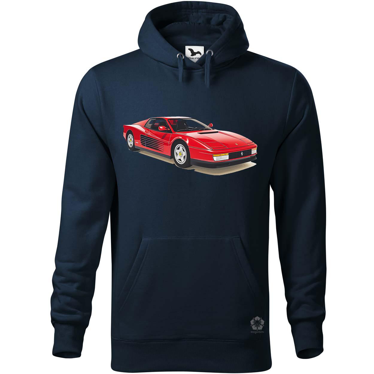 Ferrari Testarossa rajz v12 egyedi  pulóver 