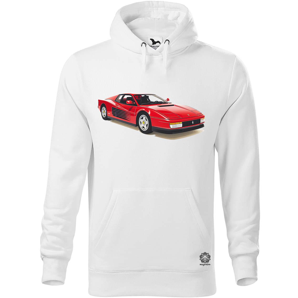 Ferrari Testarossa rajz v12 egyedi  pulóver 