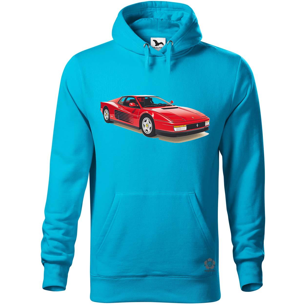 Ferrari Testarossa rajz v12 egyedi  pulóver 