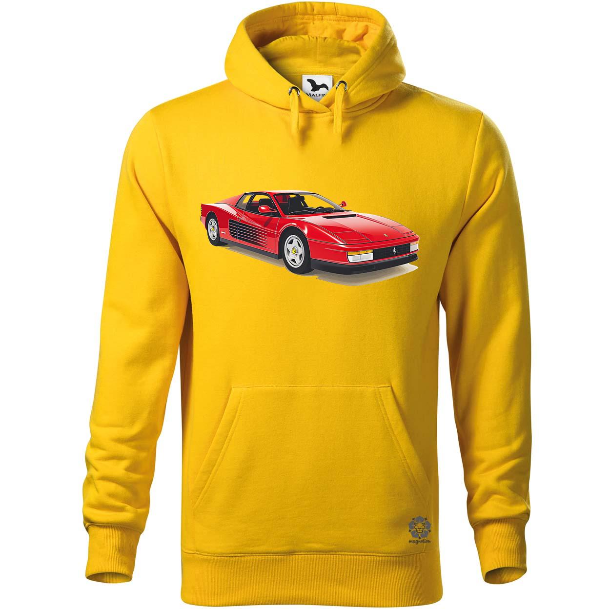 Ferrari Testarossa rajz v12 egyedi  pulóver 