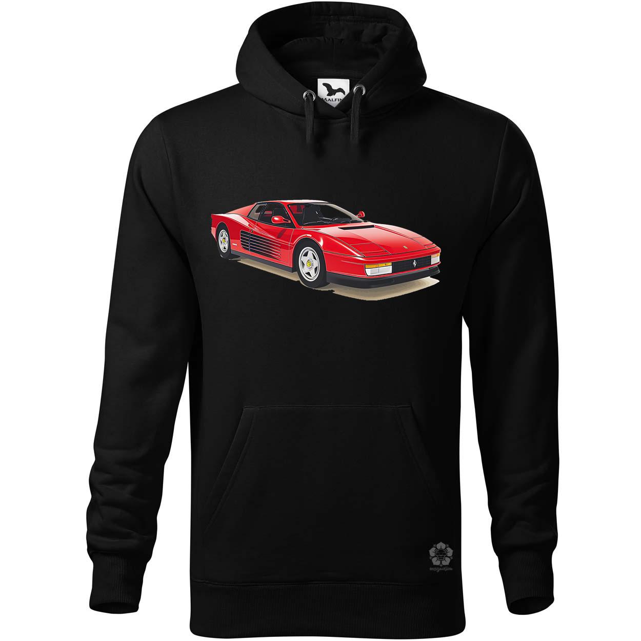Ferrari Testarossa rajz v12 egyedi  pulóver 