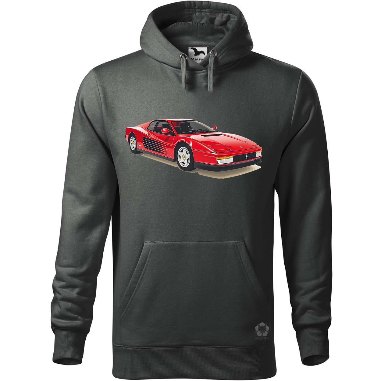 Ferrari Testarossa rajz v12 egyedi  pulóver 