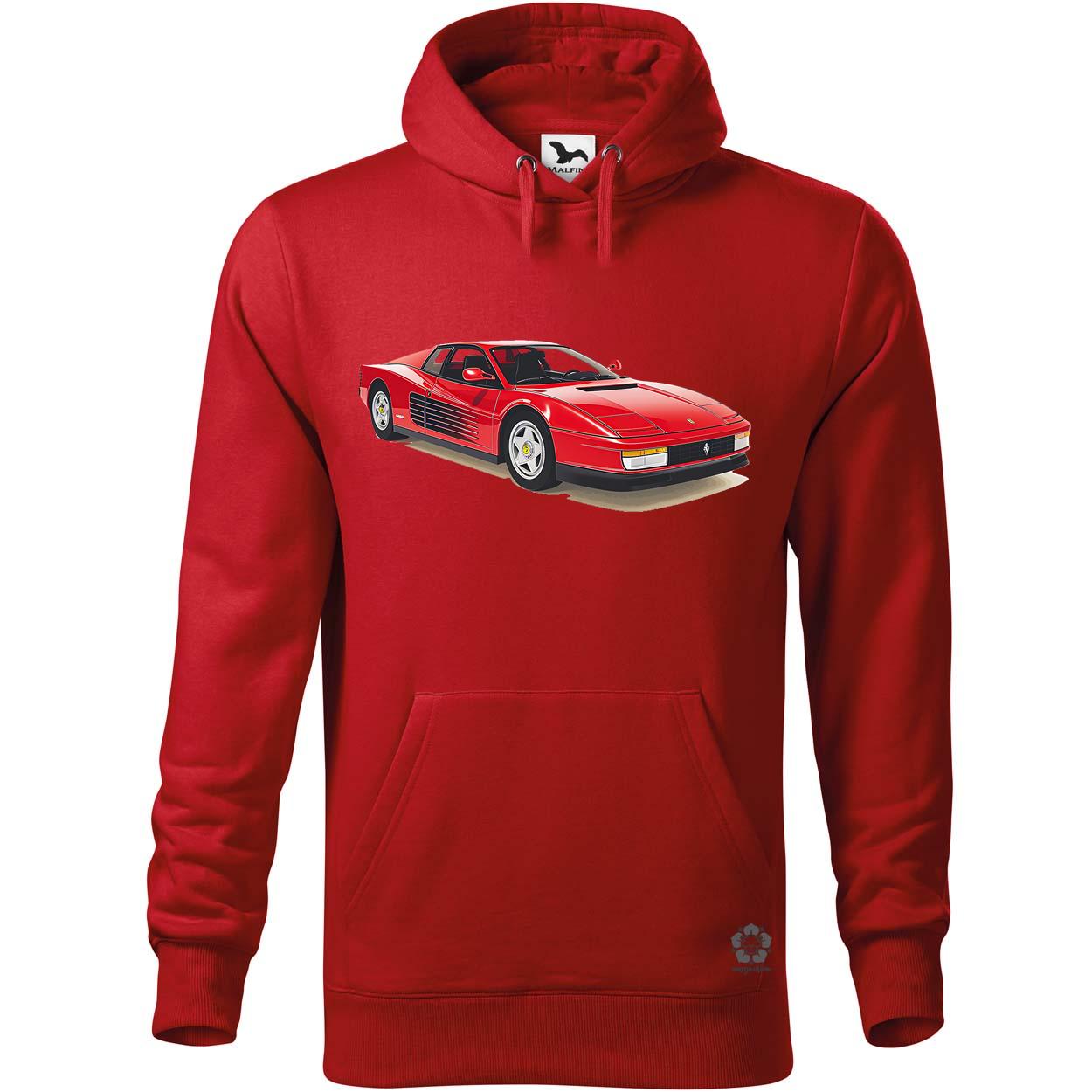 Ferrari Testarossa rajz v12 egyedi  pulóver 