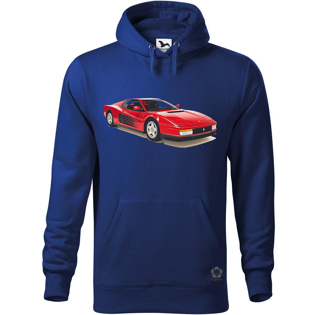 Ferrari Testarossa rajz v12 egyedi  pulóver 