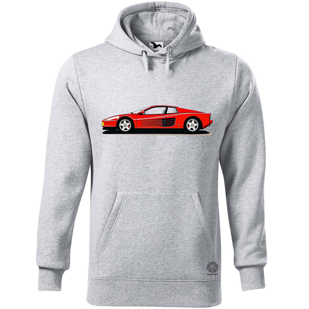 Ferrari Testarossa rajz v5 egyedi  pulóver 