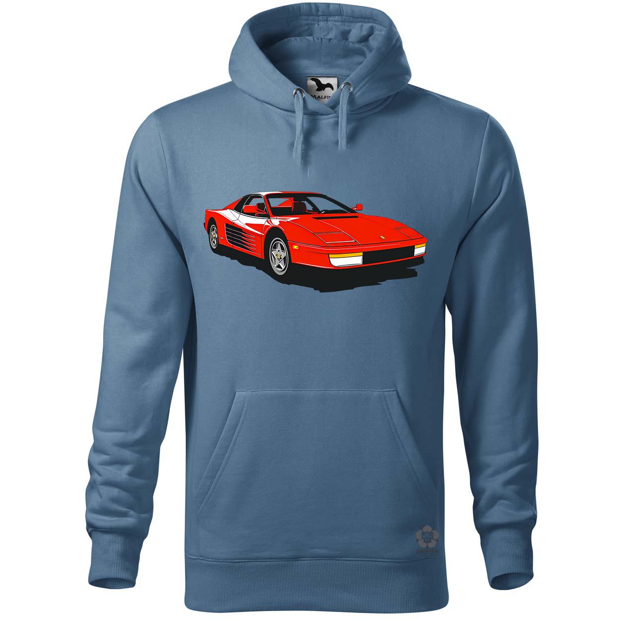 Ferrari Testarossa rajz v8 egyedi  pulóver 