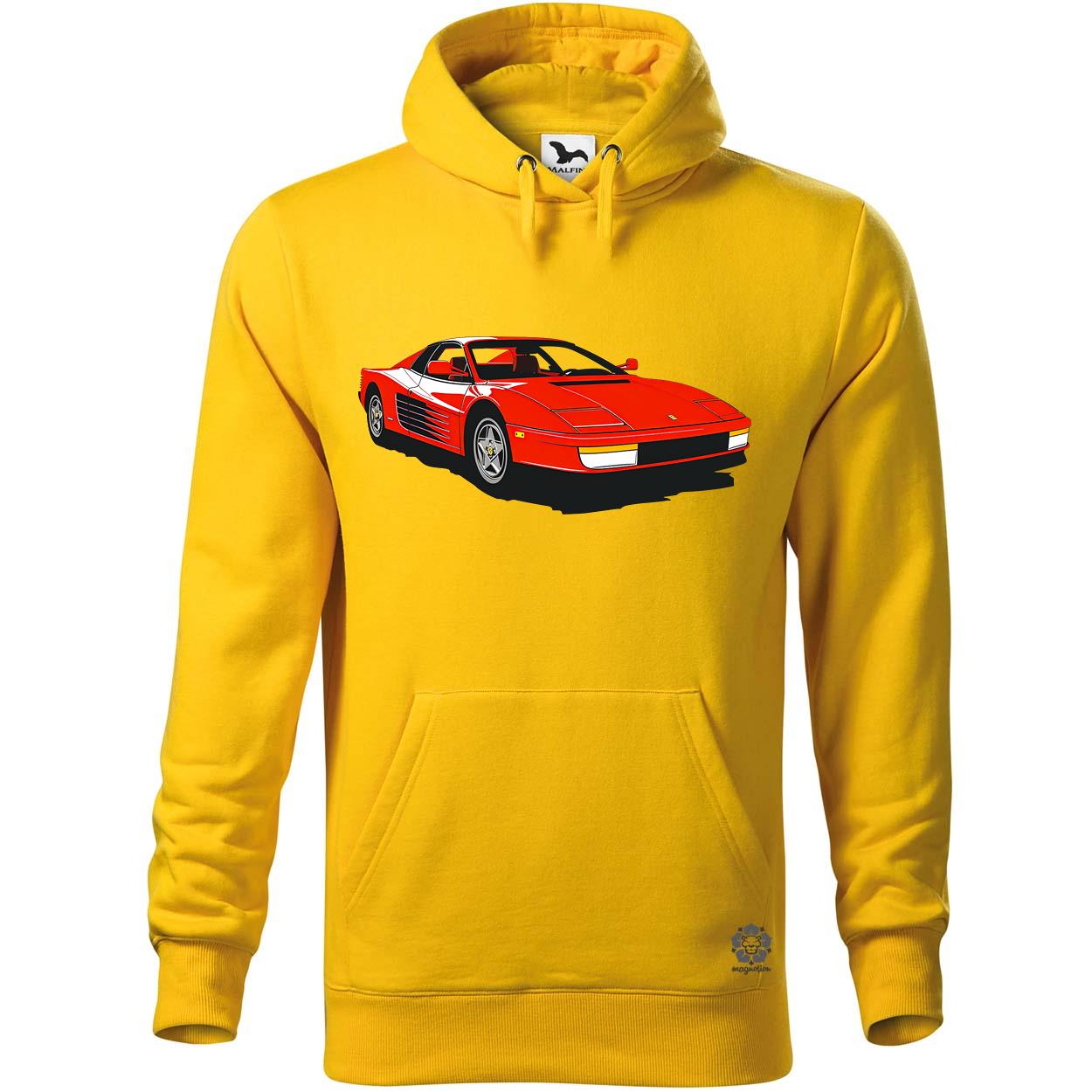 Ferrari Testarossa rajz v8 egyedi  pulóver 