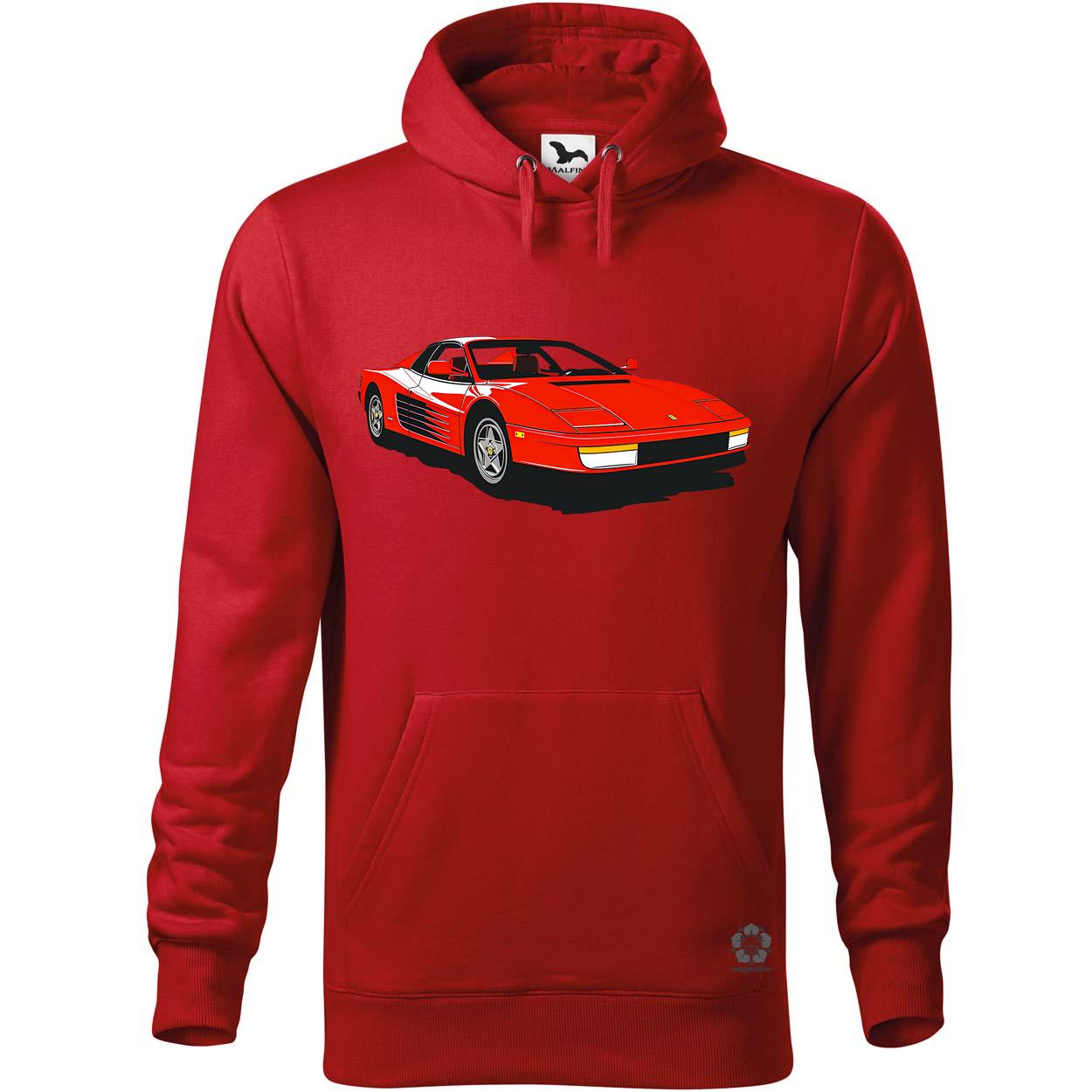 Ferrari Testarossa rajz v8 egyedi  pulóver 