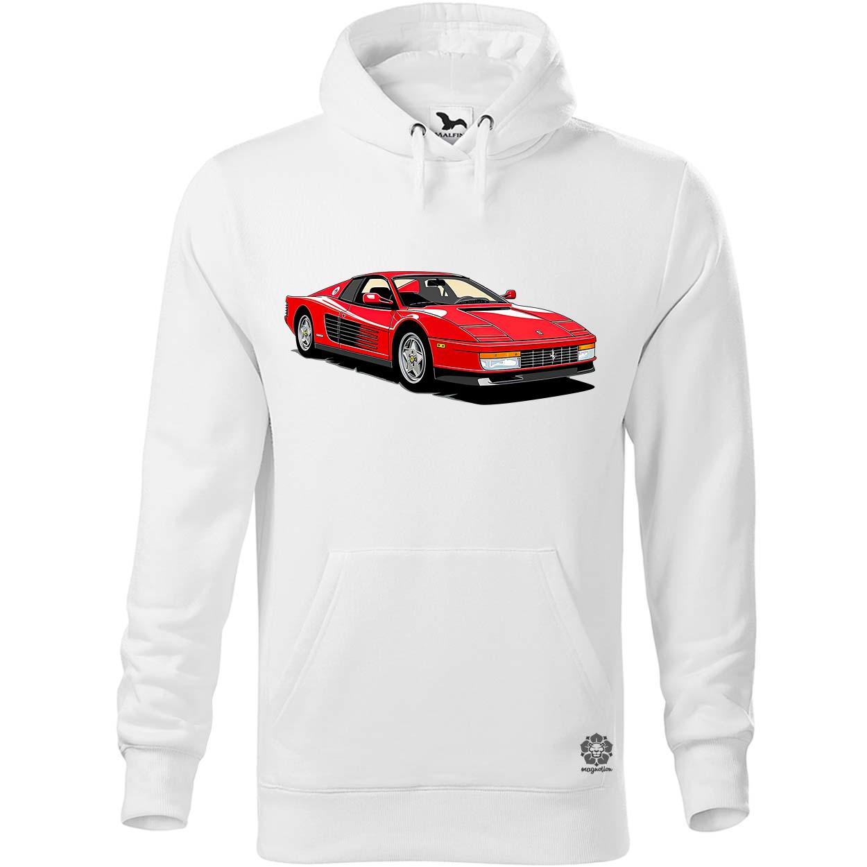 Ferrari Testarossa rajz v9 egyedi  pulóver 
