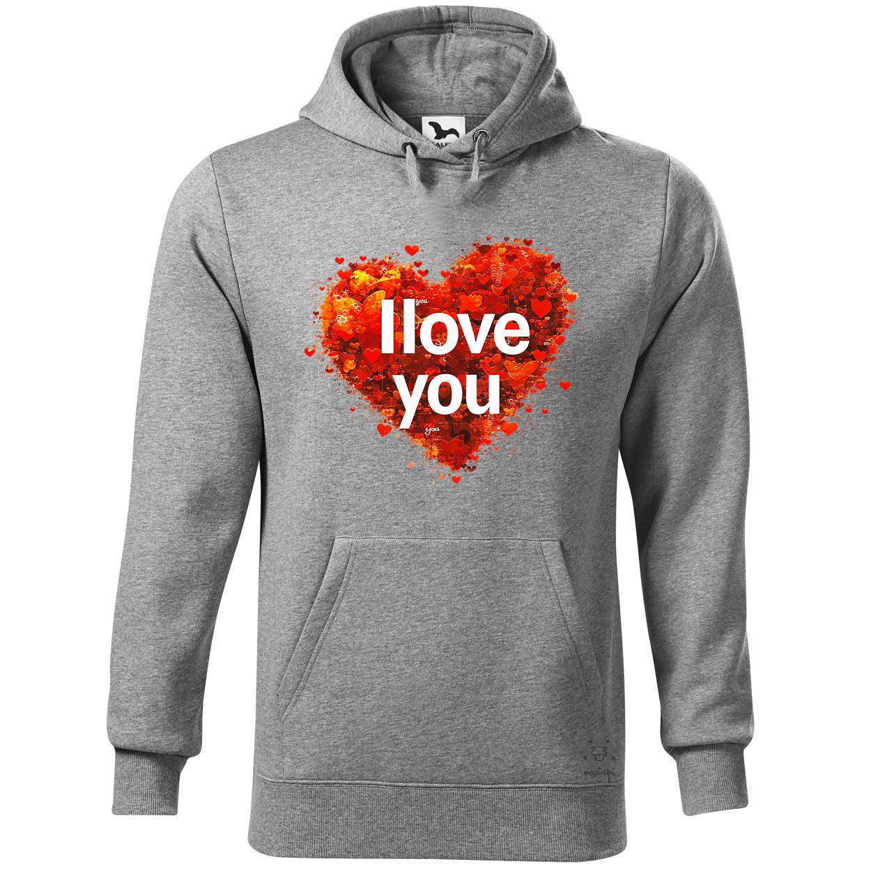 I love U v1 egyedi  pulóver 