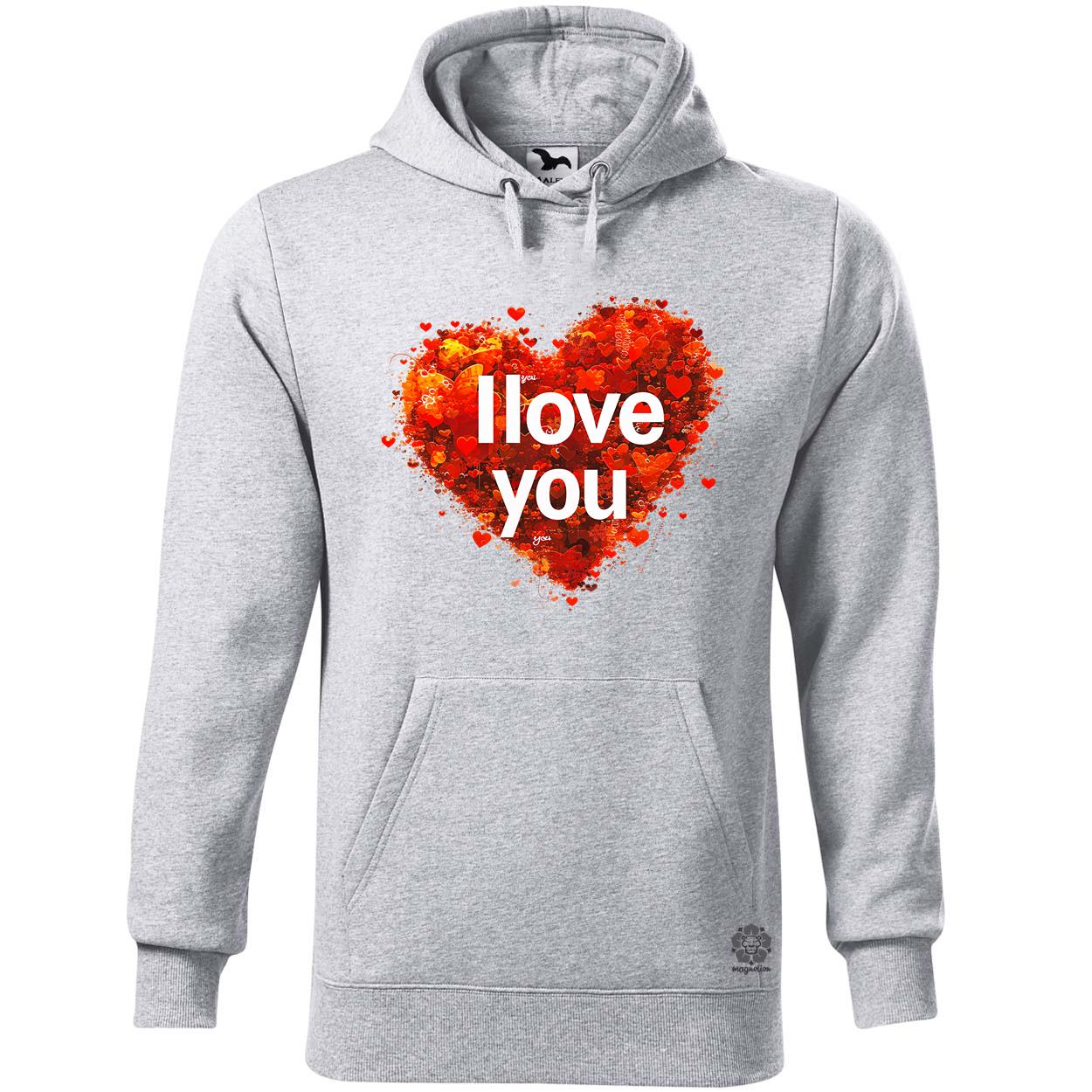 I love U v1 egyedi  pulóver 