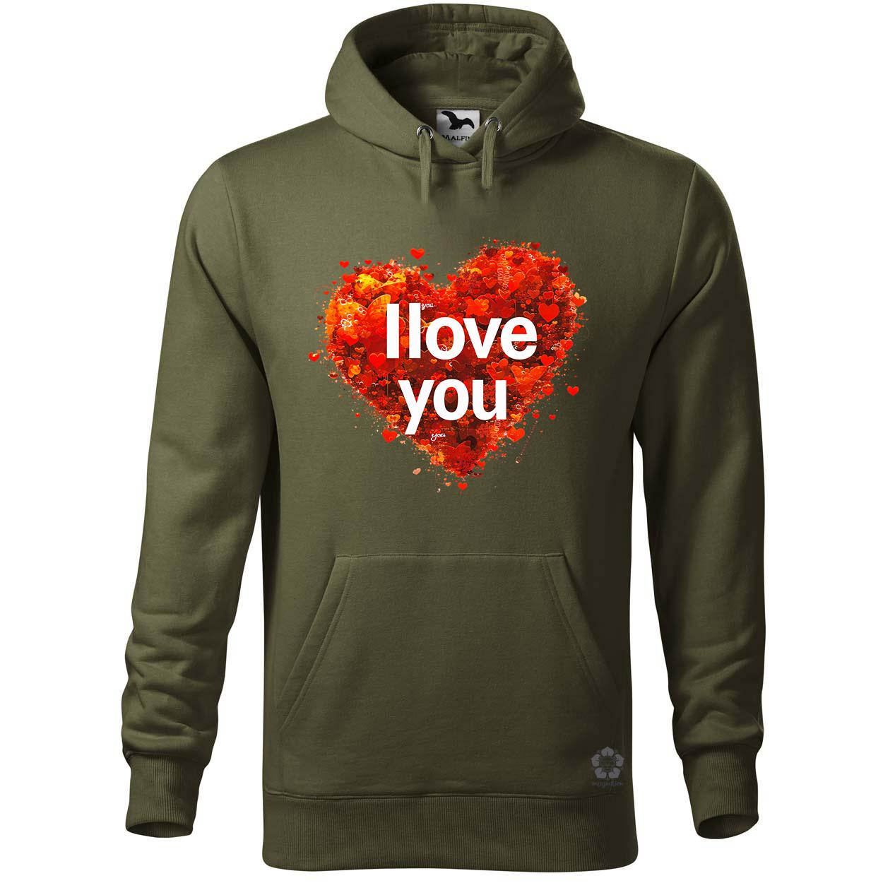 I love U v1 egyedi  pulóver 