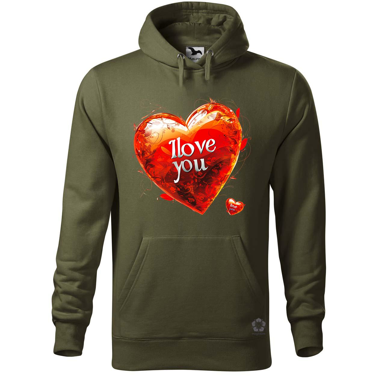 I love U v2 egyedi  pulóver 