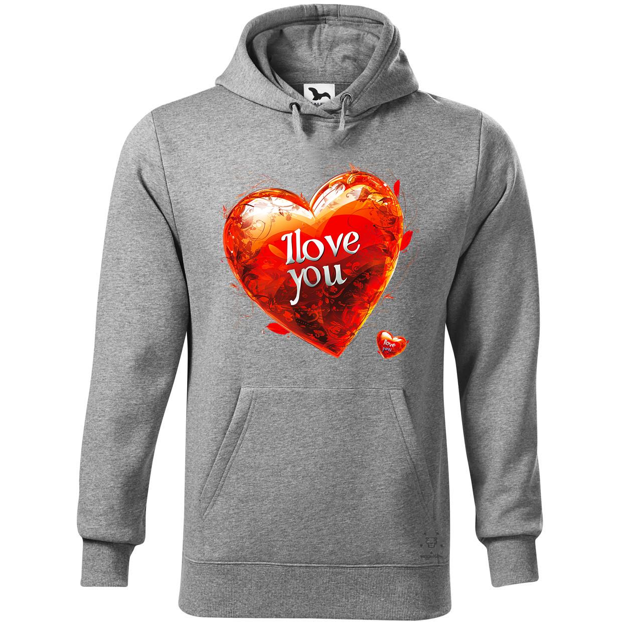 I love U v2 egyedi  pulóver 