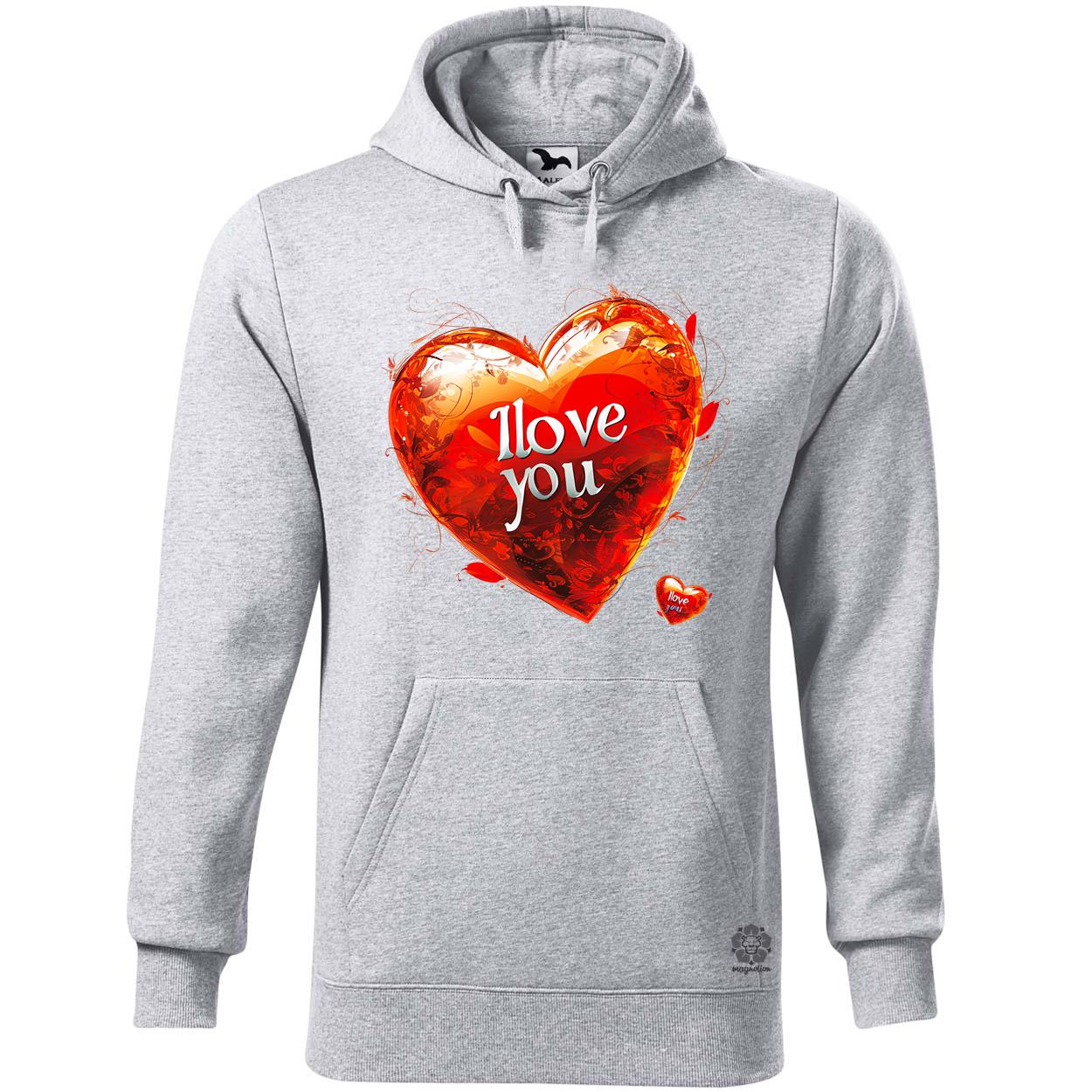 I love U v2 egyedi  pulóver 