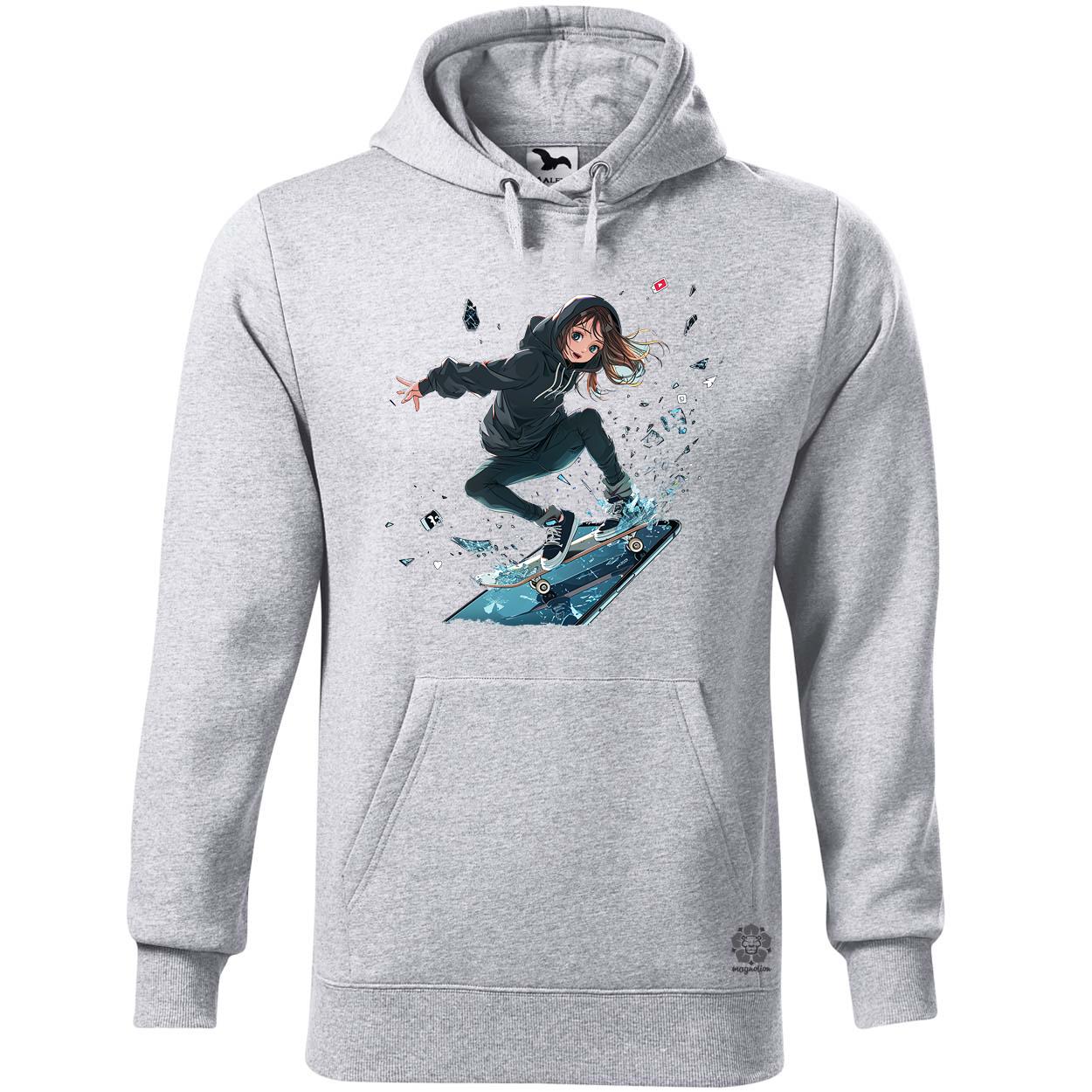 Influenszer chibi lány v3 egyedi  pulóver 