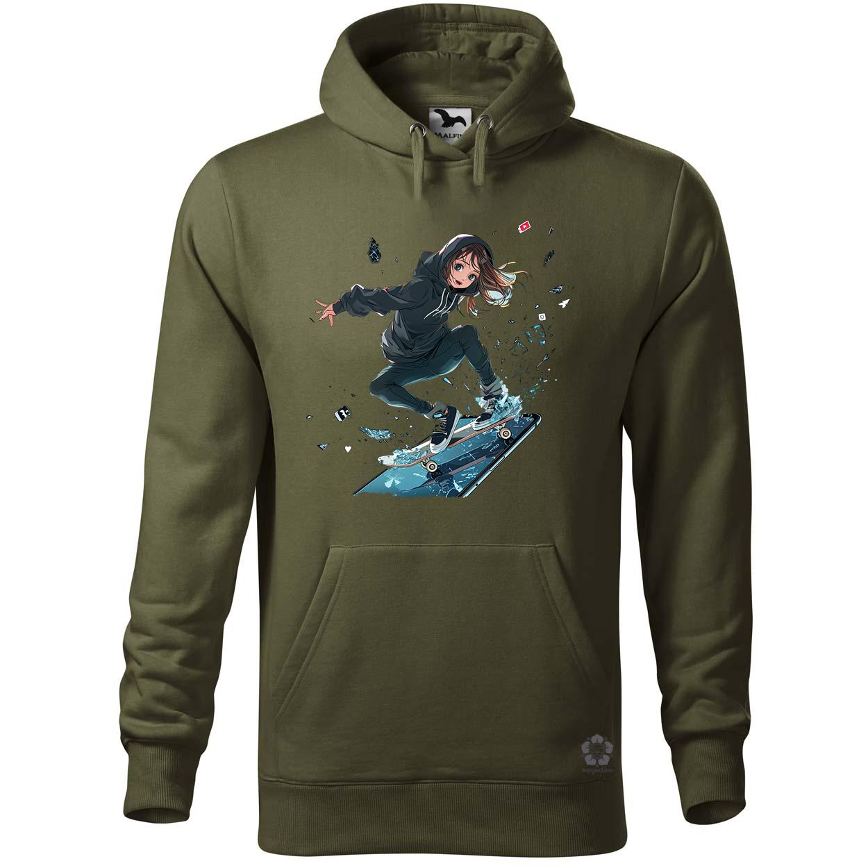 Influenszer chibi lány v3 egyedi  pulóver 