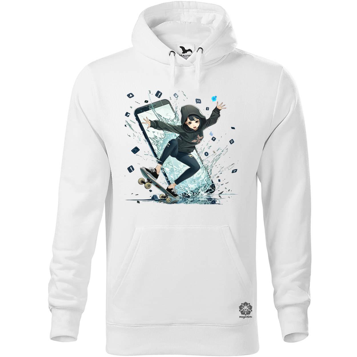 Influenszer chibi lány v4 egyedi  pulóver 