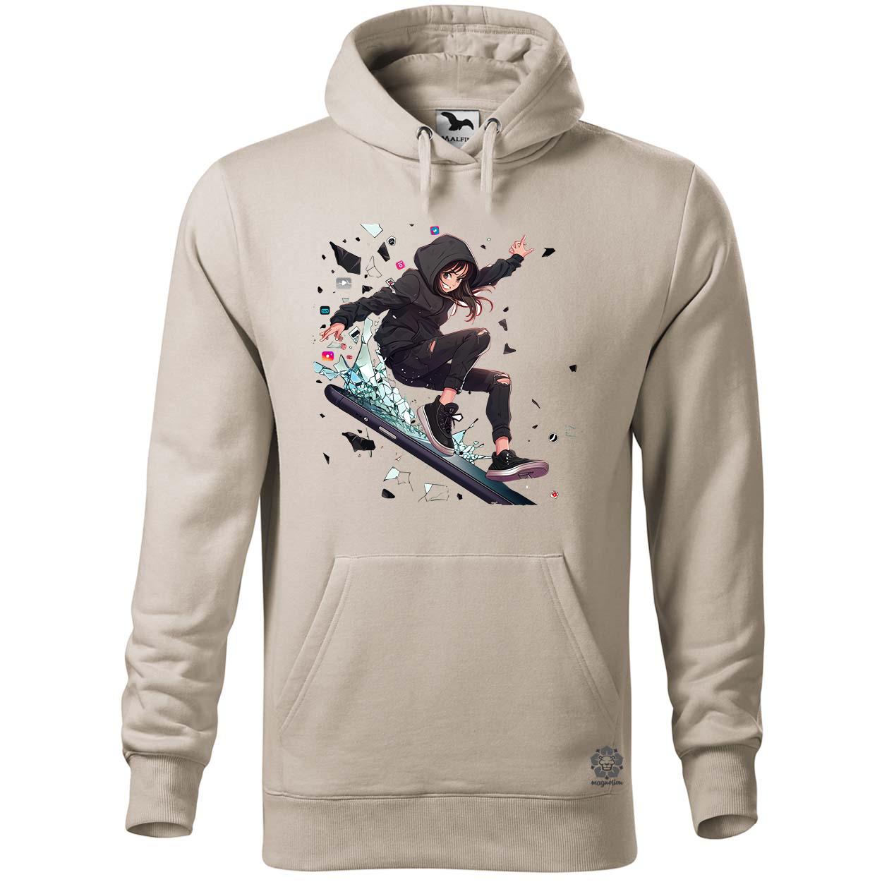 Influenszer chibi lány v5 egyedi  pulóver 