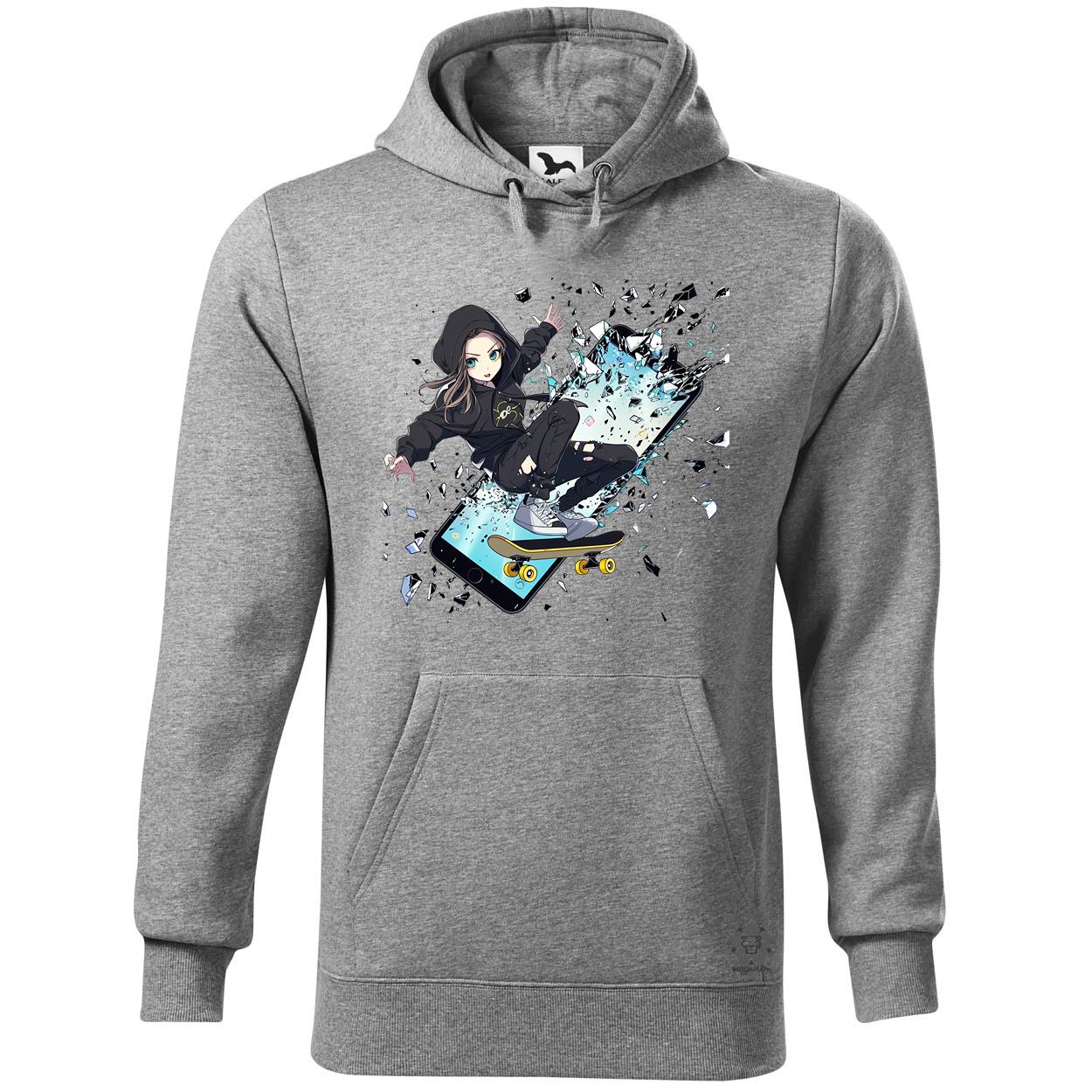 Influenszer chibi lány v6 egyedi  pulóver 